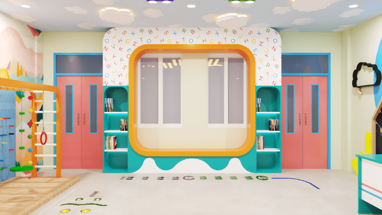 Classroom mountain theme 03