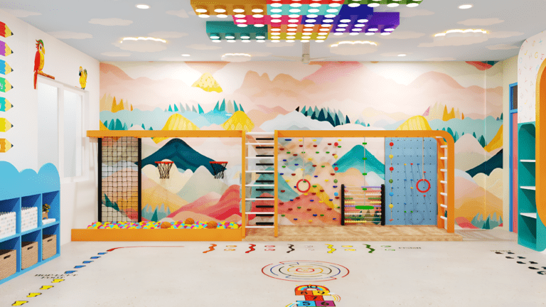 Classroom mountain theme 04