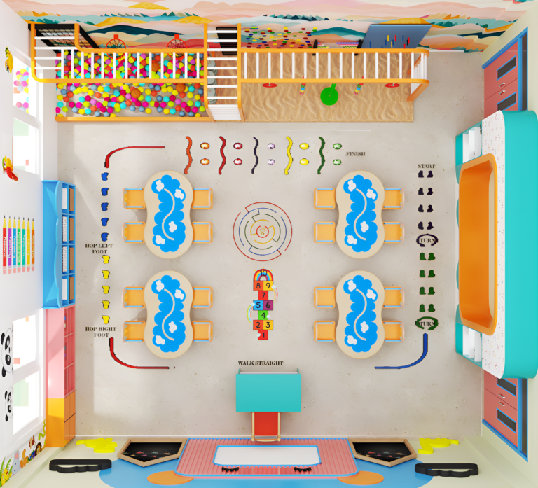 Classroom mountain theme 06